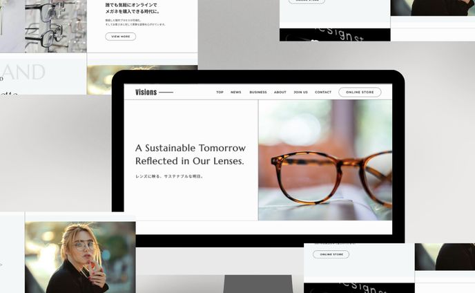 Visions／企業コーポレートサイト