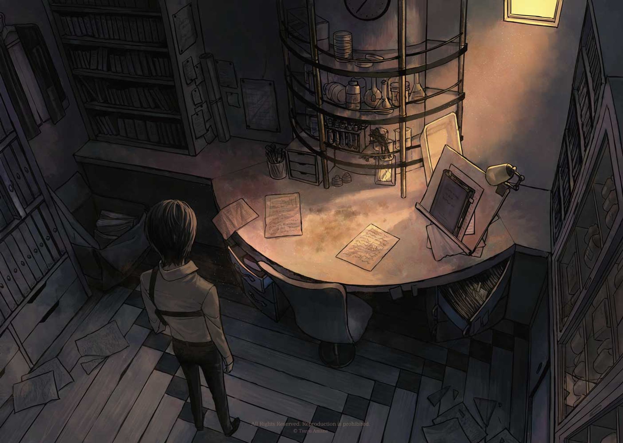 イラスト／研究室-1