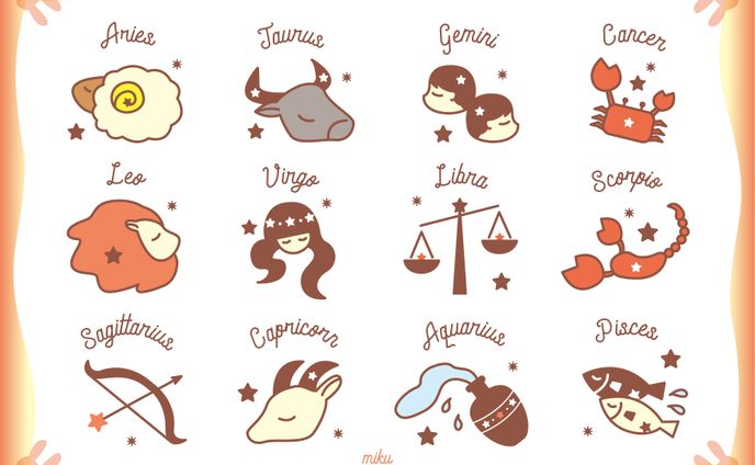 【ご依頼】12星座のイラスト