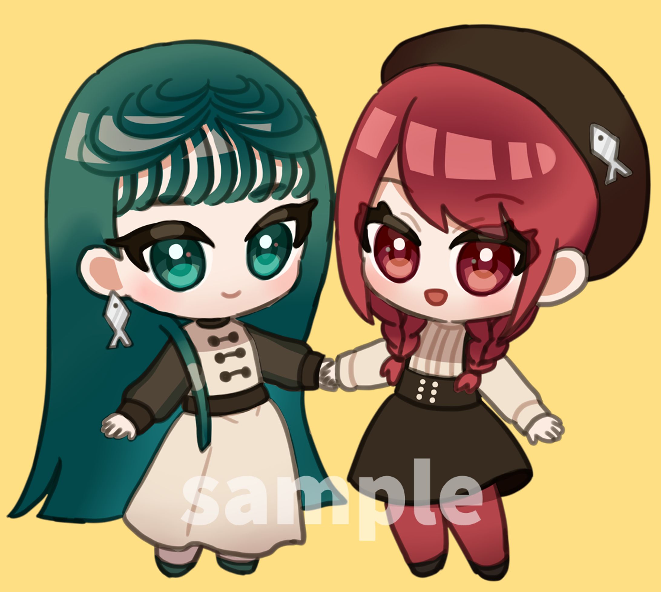 アクリルスタンド用イラスト-1