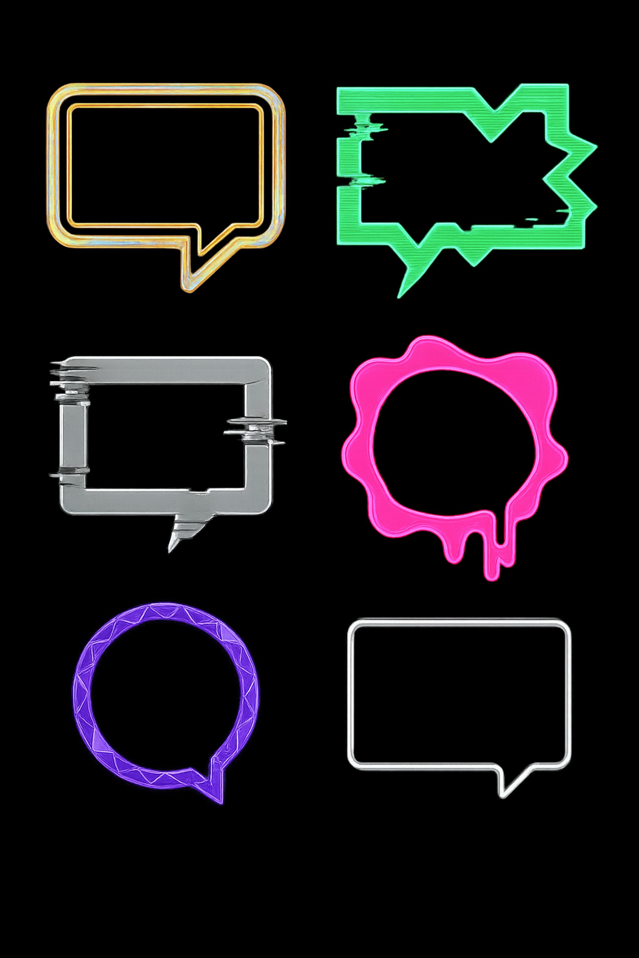 【販売実績】吹き出しなどのアセット-1