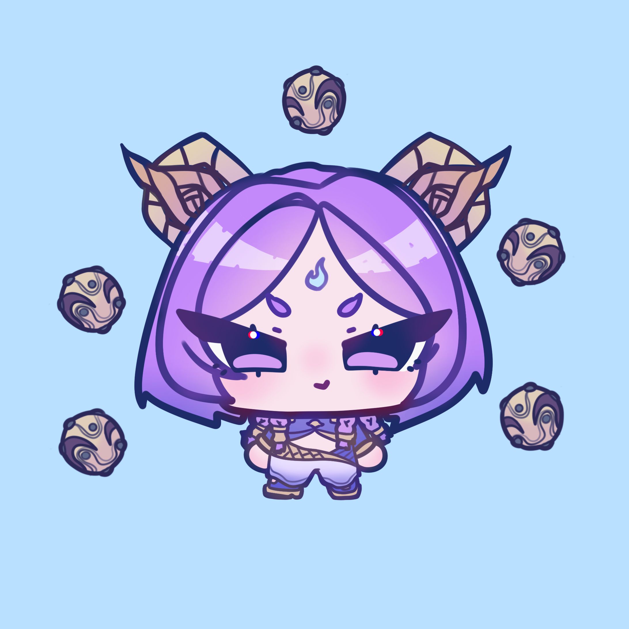 Yunara Chibi Fanart-1