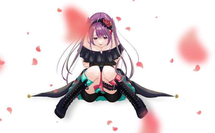 紅花まのん様「1」歌ってみたイラスト