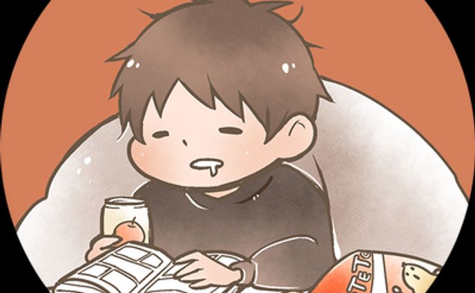 イラスト/デザイン、男