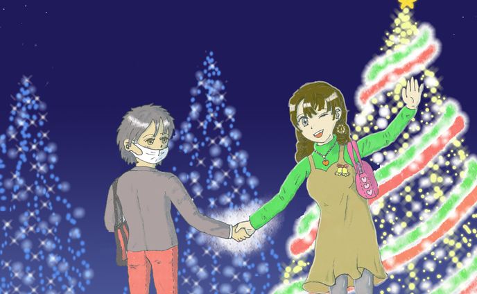 【挿絵想定】楽しいクリスマスデート