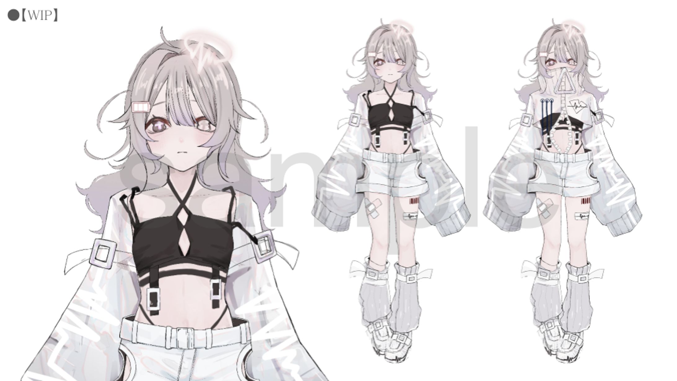 Vtuber立ち絵デザイン-1