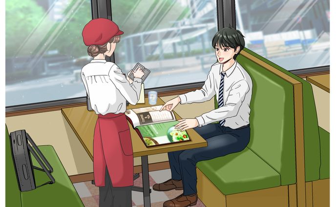【サンプル】カラーイラスト