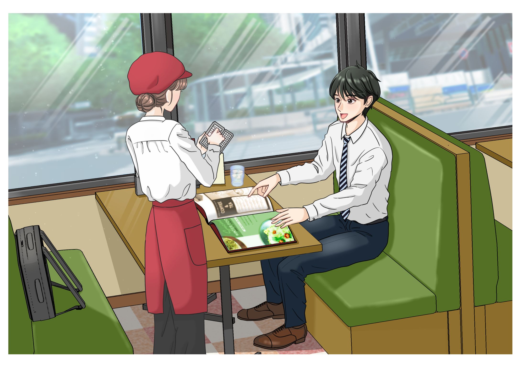 【サンプル】カラーイラスト-1