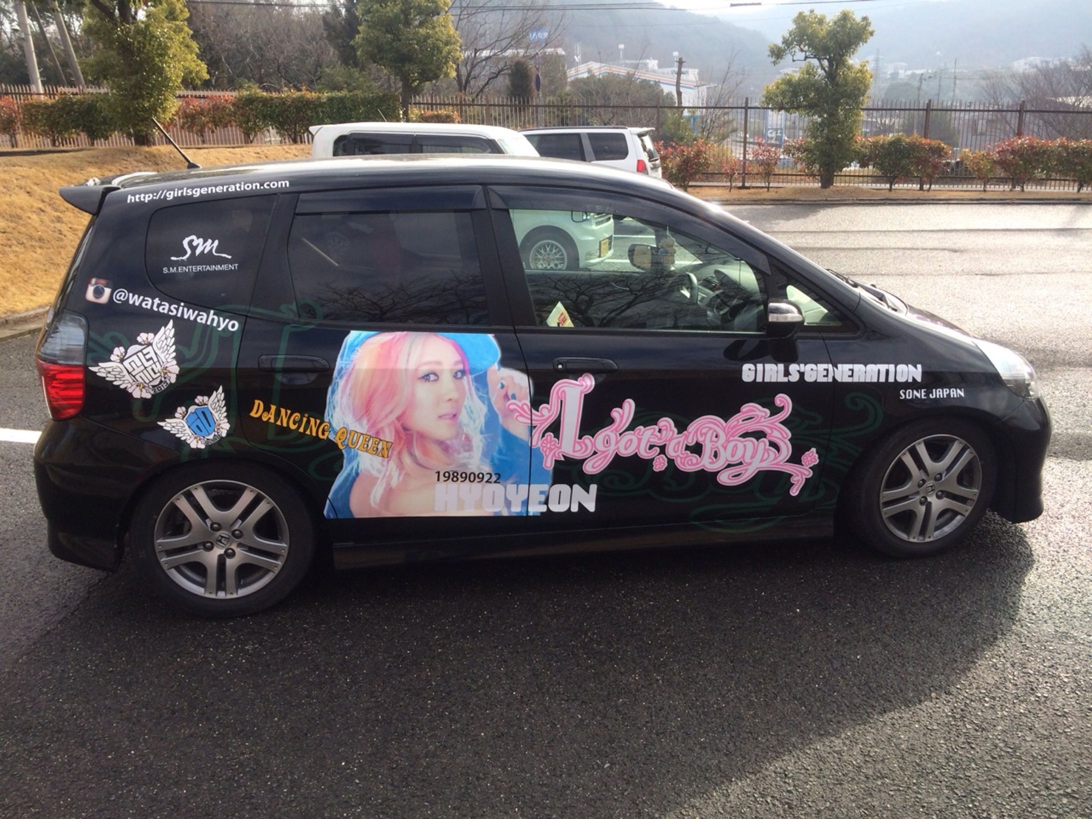 少女時代仕様　ホンダフィット-1