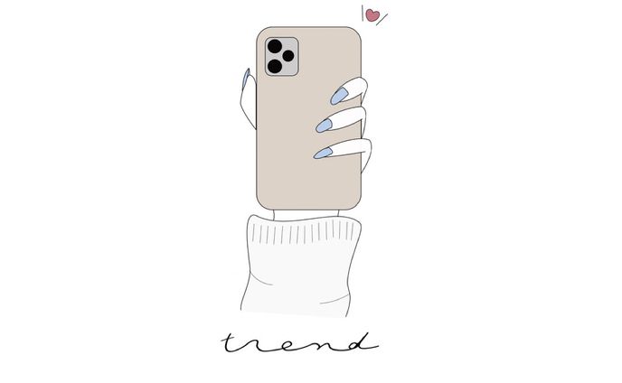 イラスト♡スマホ