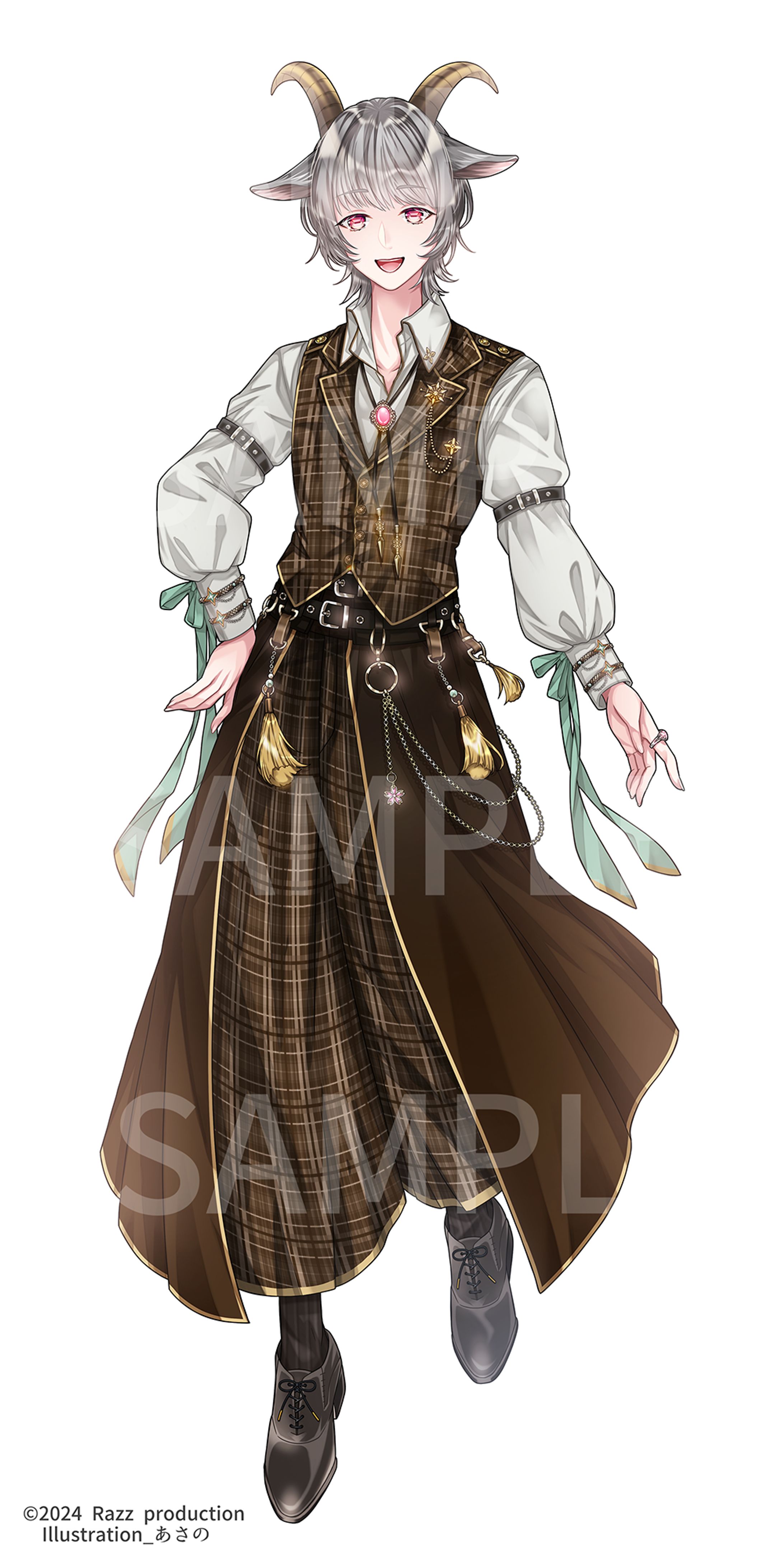 石蕗カイ様_立ち絵(Razzプロダクション様所属)-1