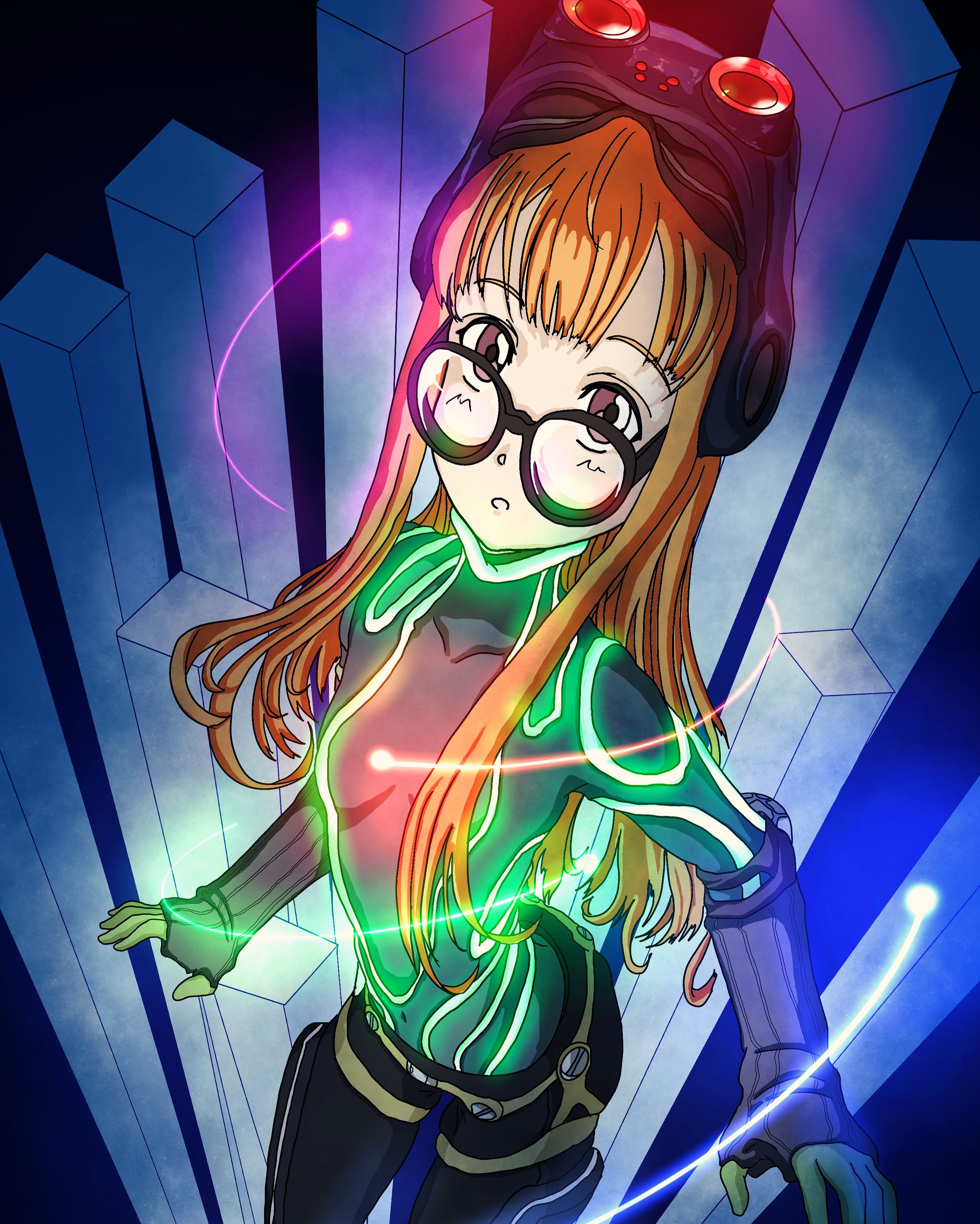 ペルソナ5佐倉ふたばイラスト-1