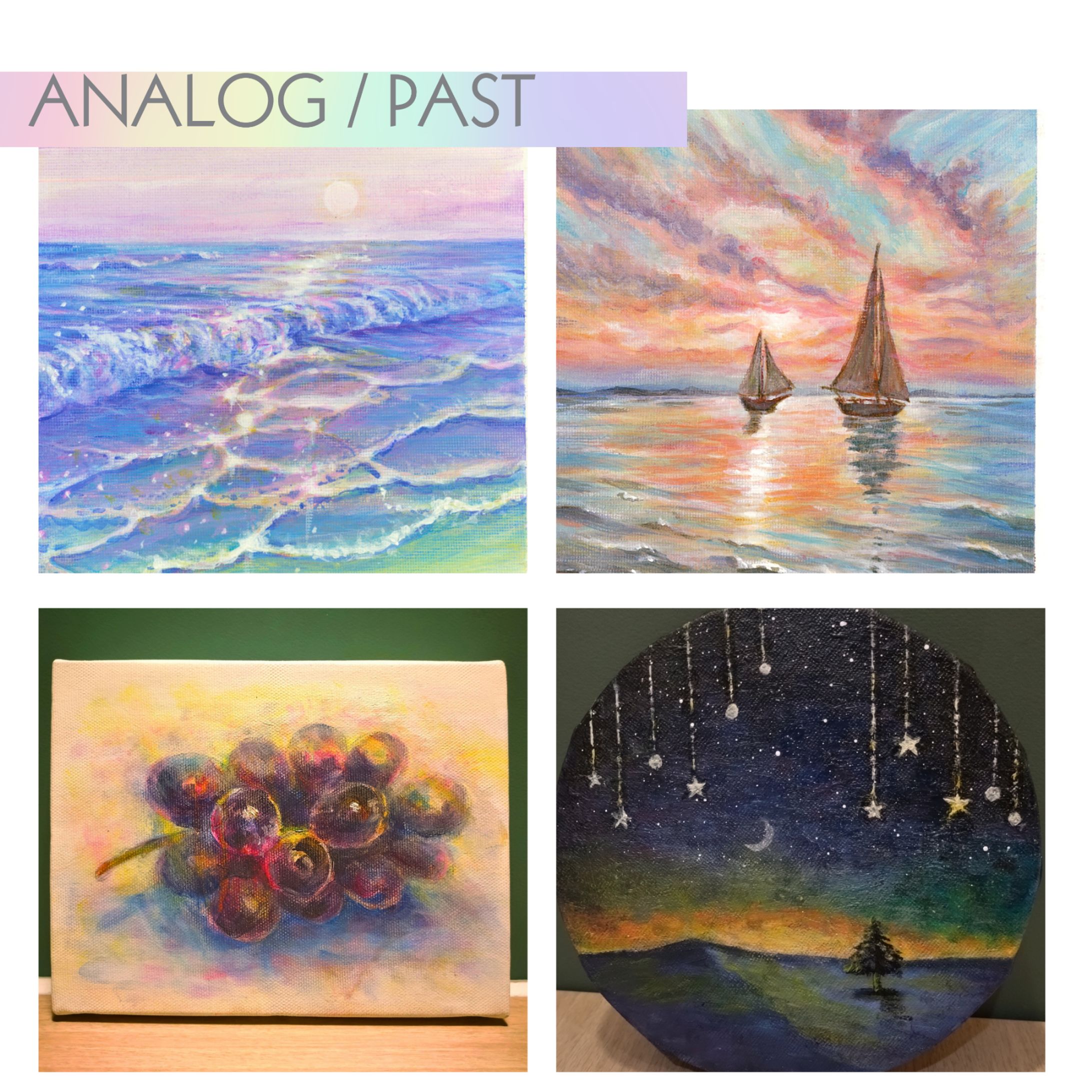 ANALOG / PAST｜油彩・アクリル画実例-1