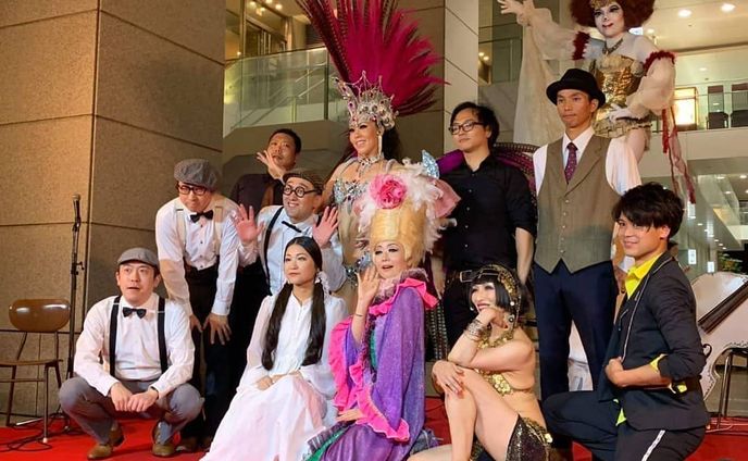 アーバンビューグランドタワー「アランビック15周年記念企画」ゴトウ イズミプロデュースGRAND CARNIVAL『Saravah Cabaret』に出演。