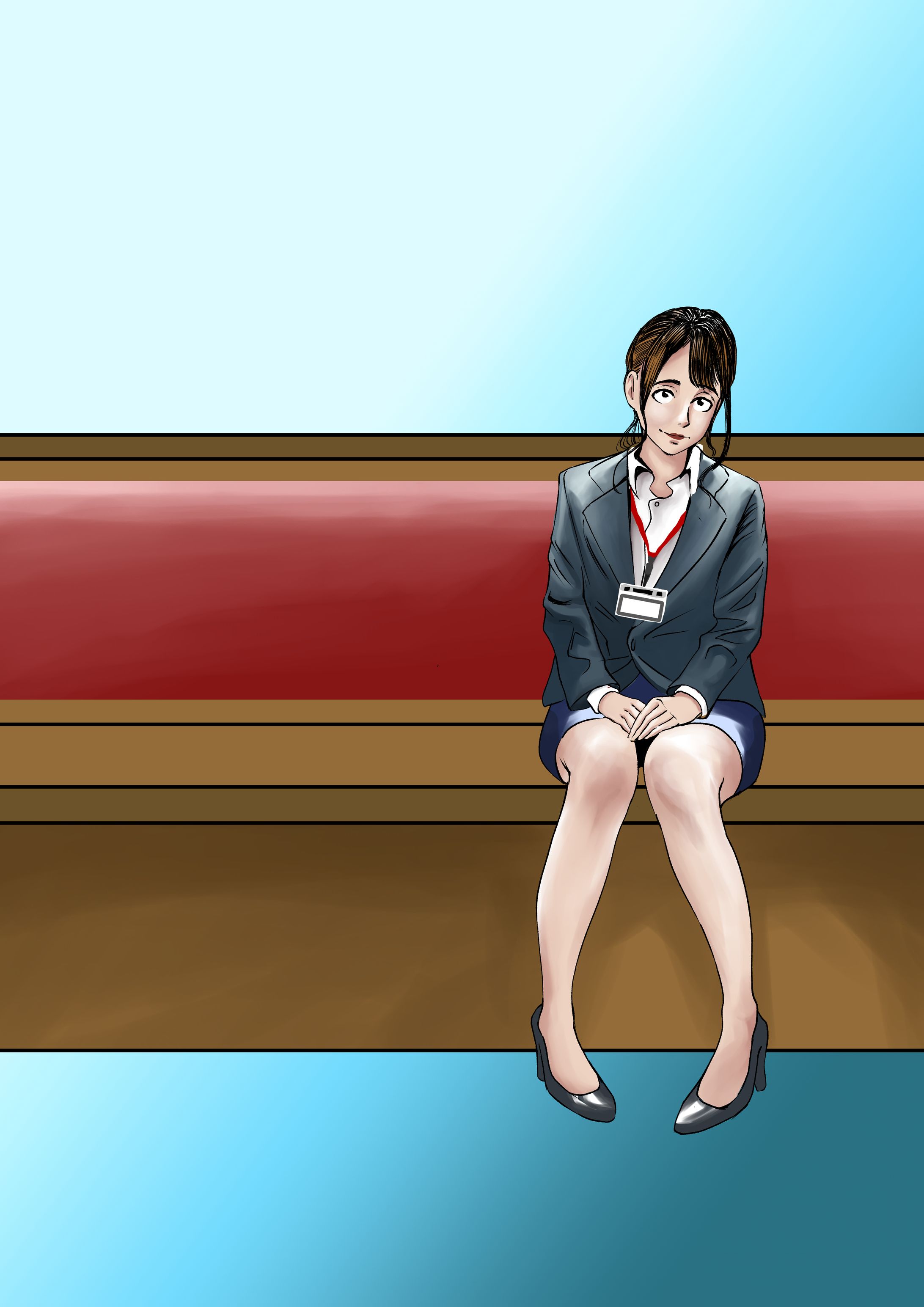 社会人　OL（女性）サンプル-1