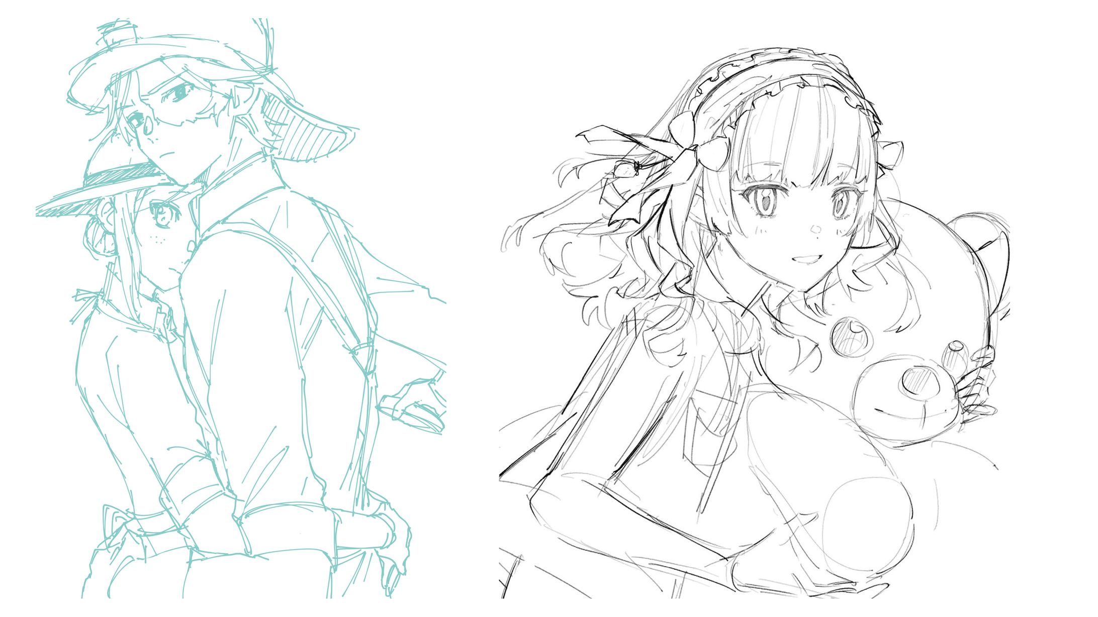 ラフ、落書き-1