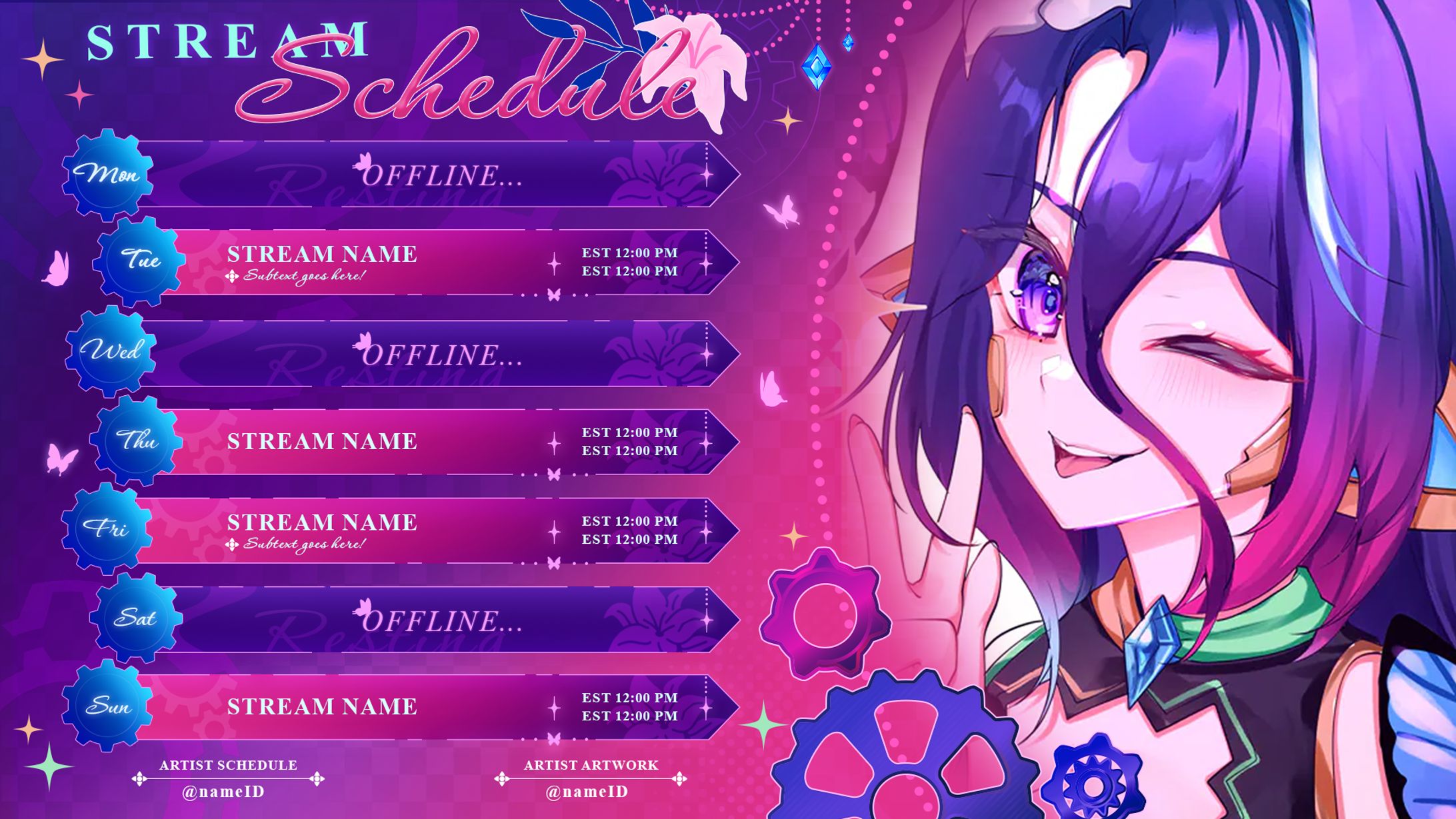 Custom Schedule-1