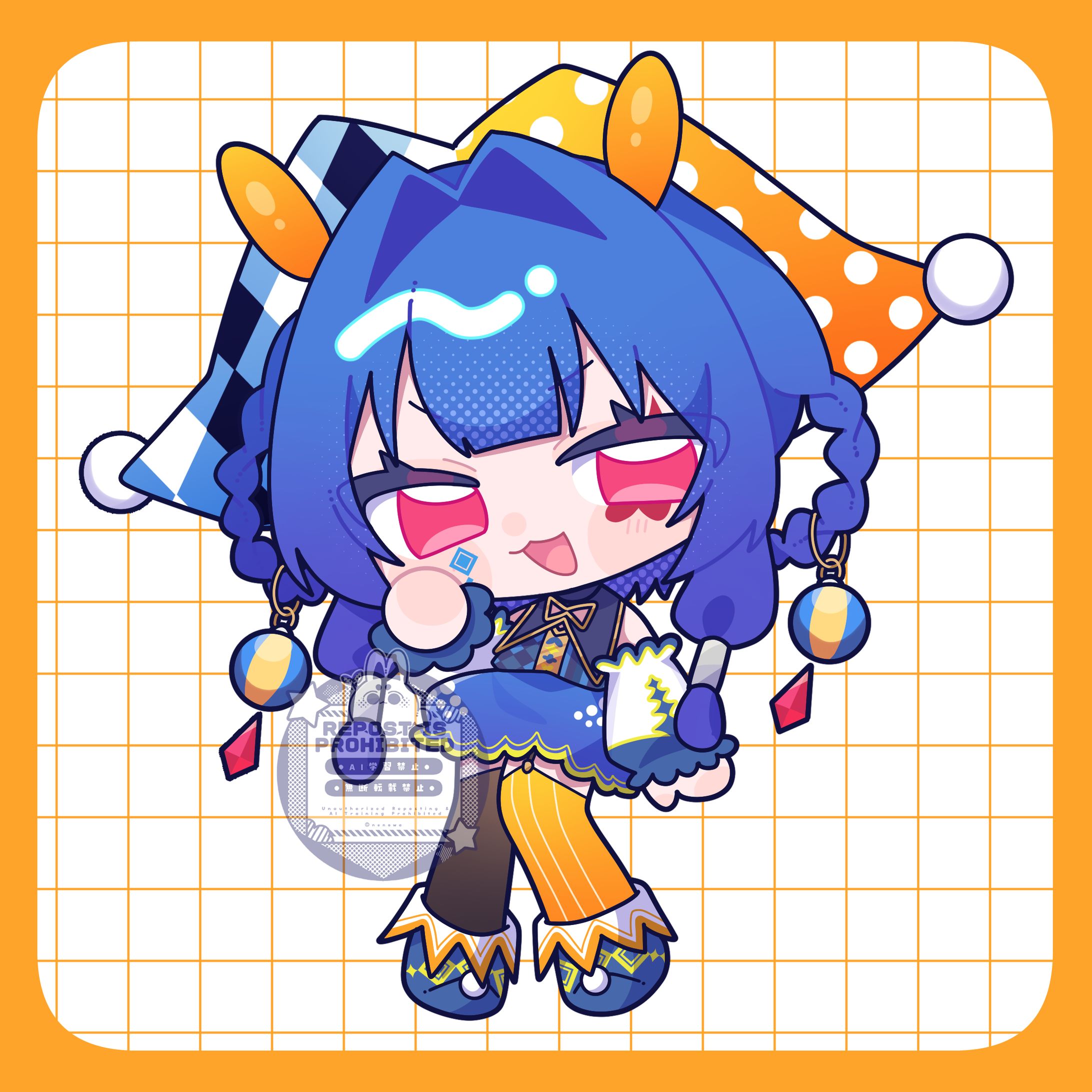 【Work】星空フリル様 SDイラスト-1