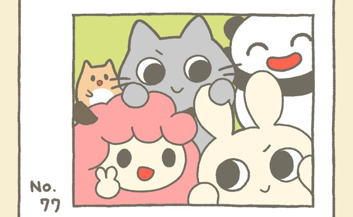 100日チャレンジ77日目
はい、チーズ！
#100日チャレンジ #100日イラストチャレンジ #イラスト #illustration