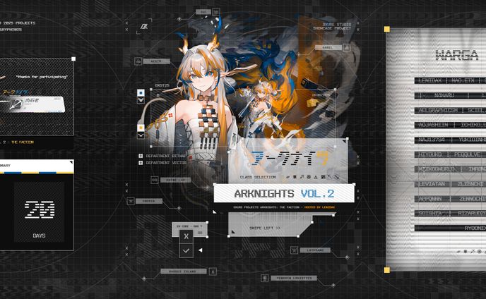 Seamless Carousel Post - Oxure Studio Arknights Vol. 2 Alter