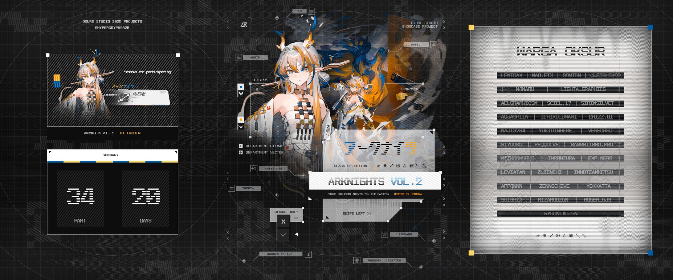 Seamless Carousel Post - Oxure Studio Arknights Vol. 2 Alter-1