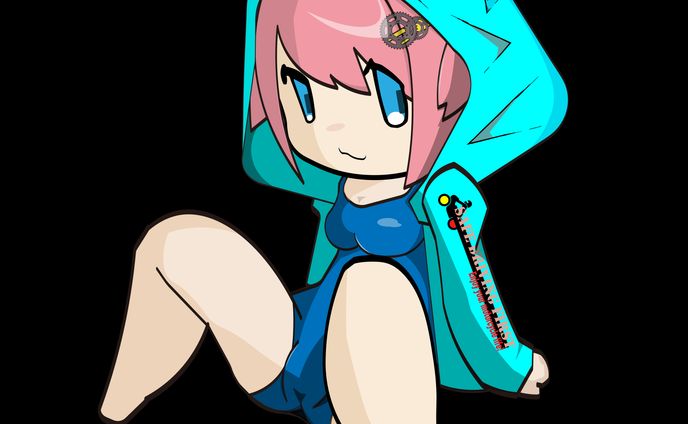 パーカー女子③
