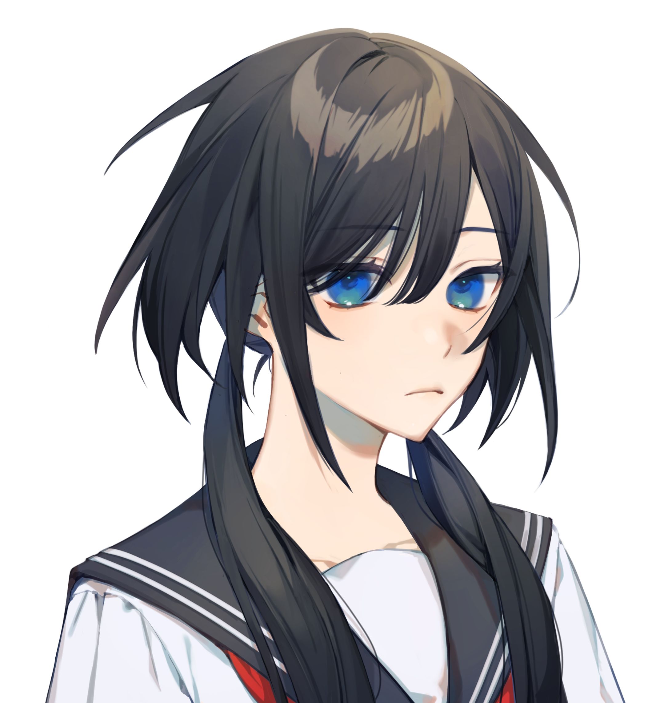 バストアップ 表情＆衣装差分 設定画-1