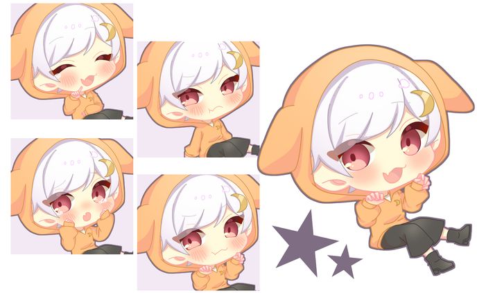 【ご納品】デフォルメイラスト