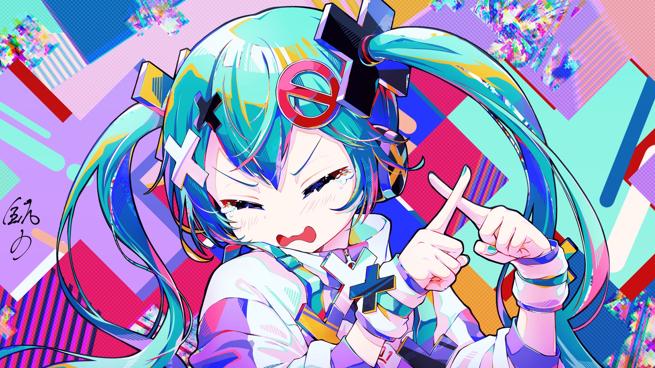 ダメッッッッッ！！！！！MVイラスト