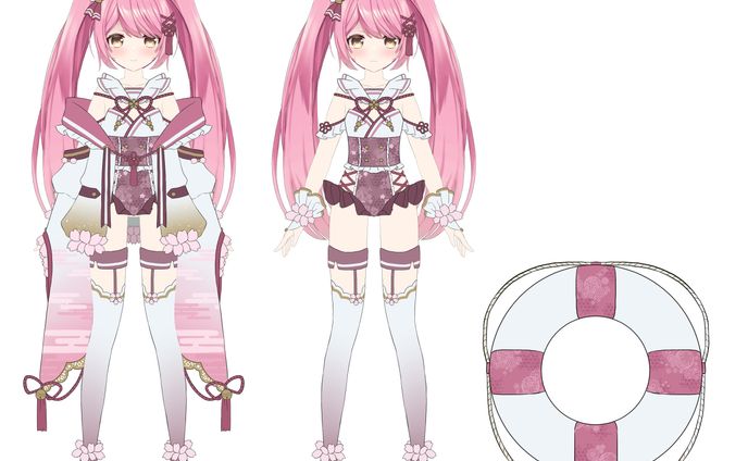 桜しゆん様 衣装デザイン