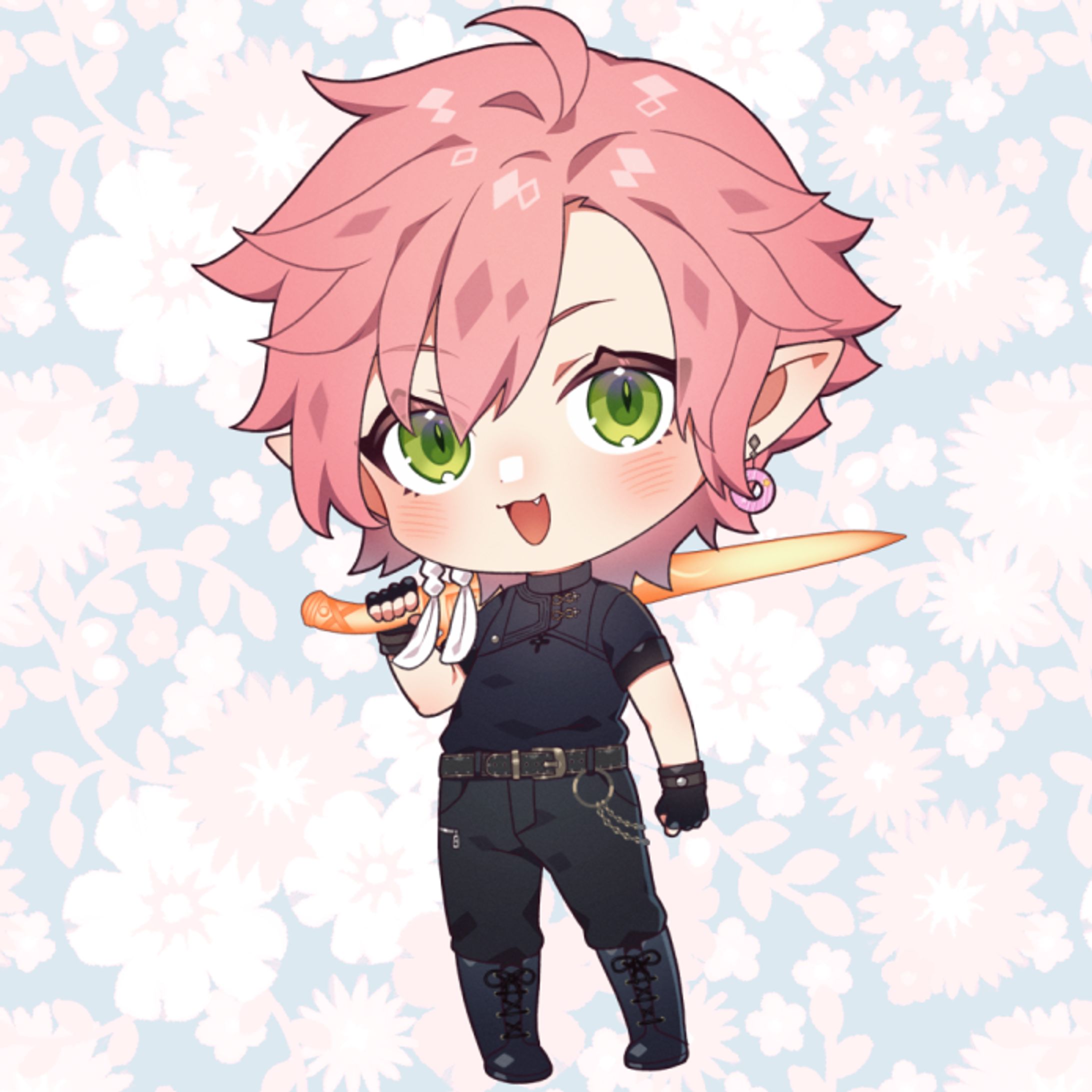 【FF14】ミニキャライラスト-1