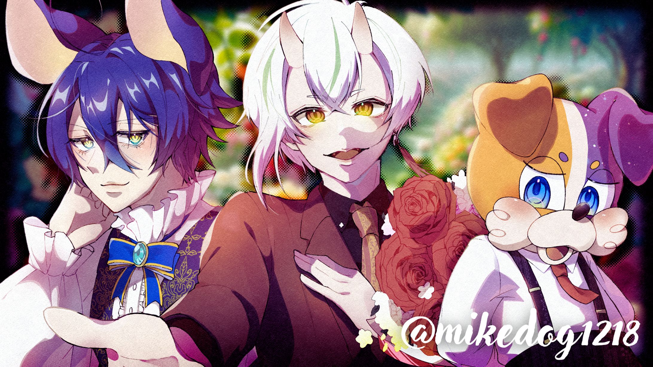 【たった今考えたプロポーズの言葉を君に捧ぐよ】サムネ用イラスト-1