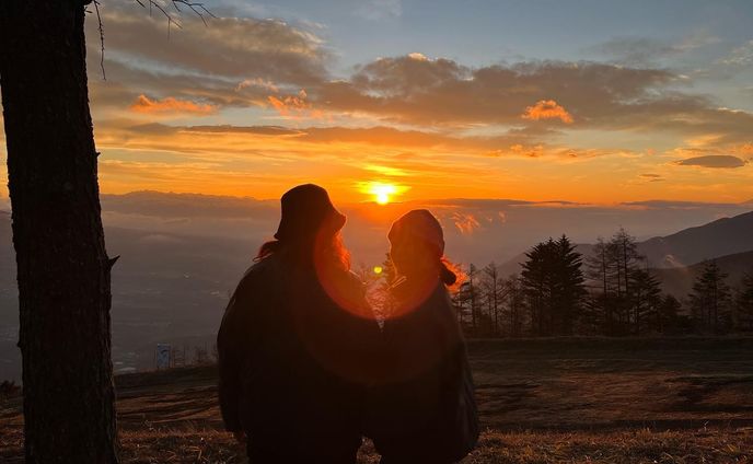 朝日と夕陽を見ると人生が豊かに感じます