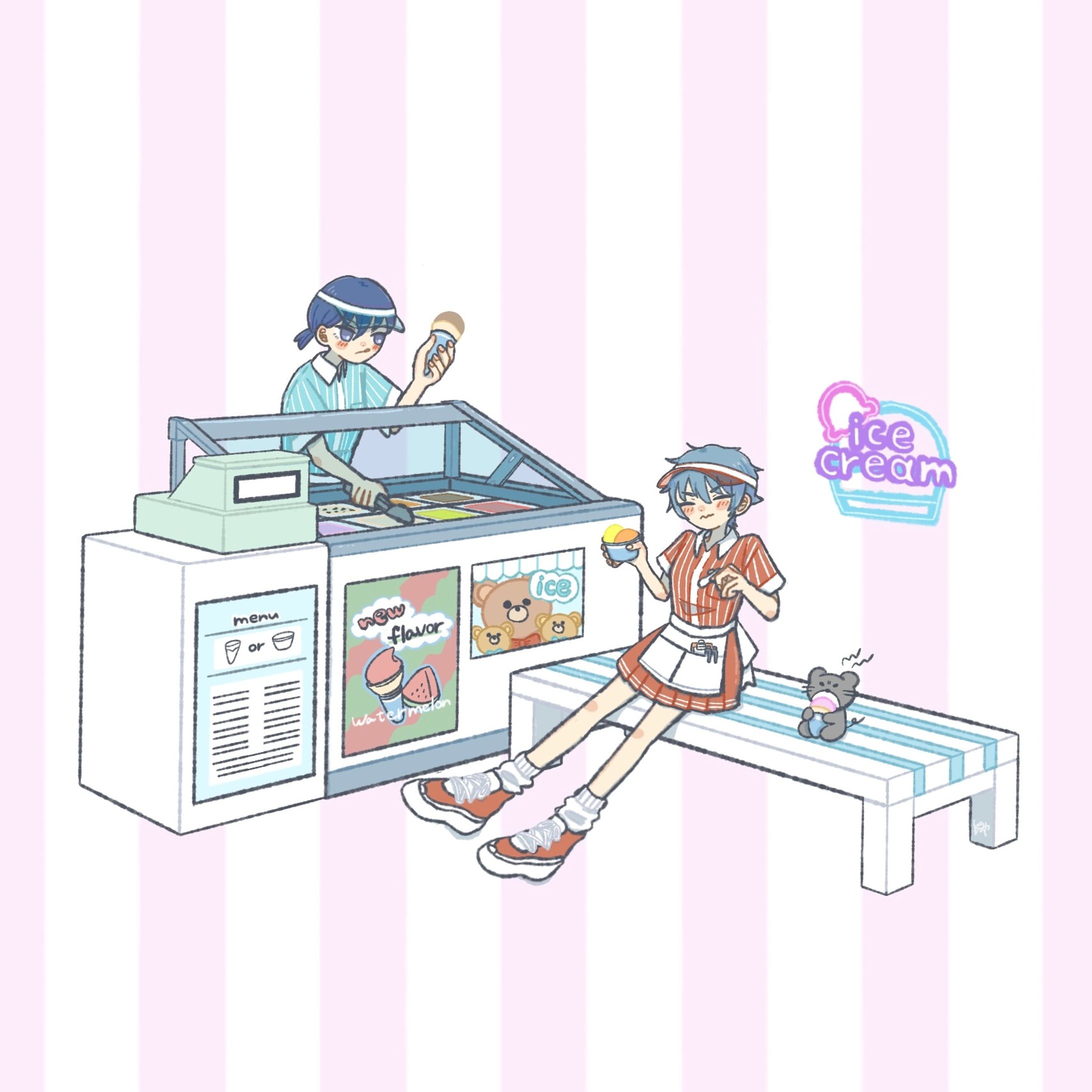 部屋メインのイラストまとめ①-1