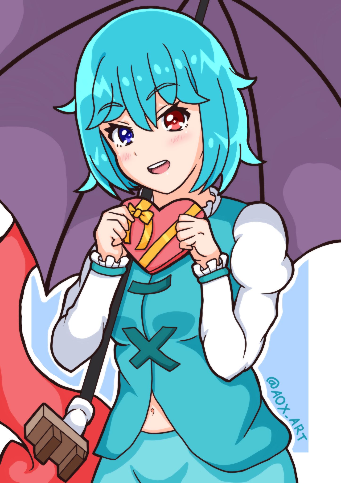 わちきのチョコの甘さにおどろけ～！