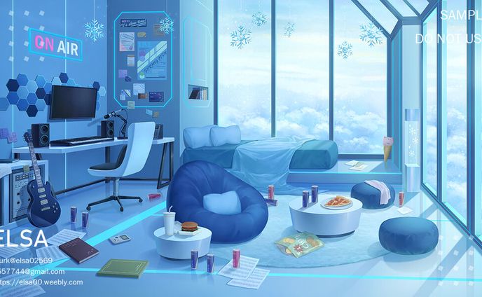 背景、vtuber debut