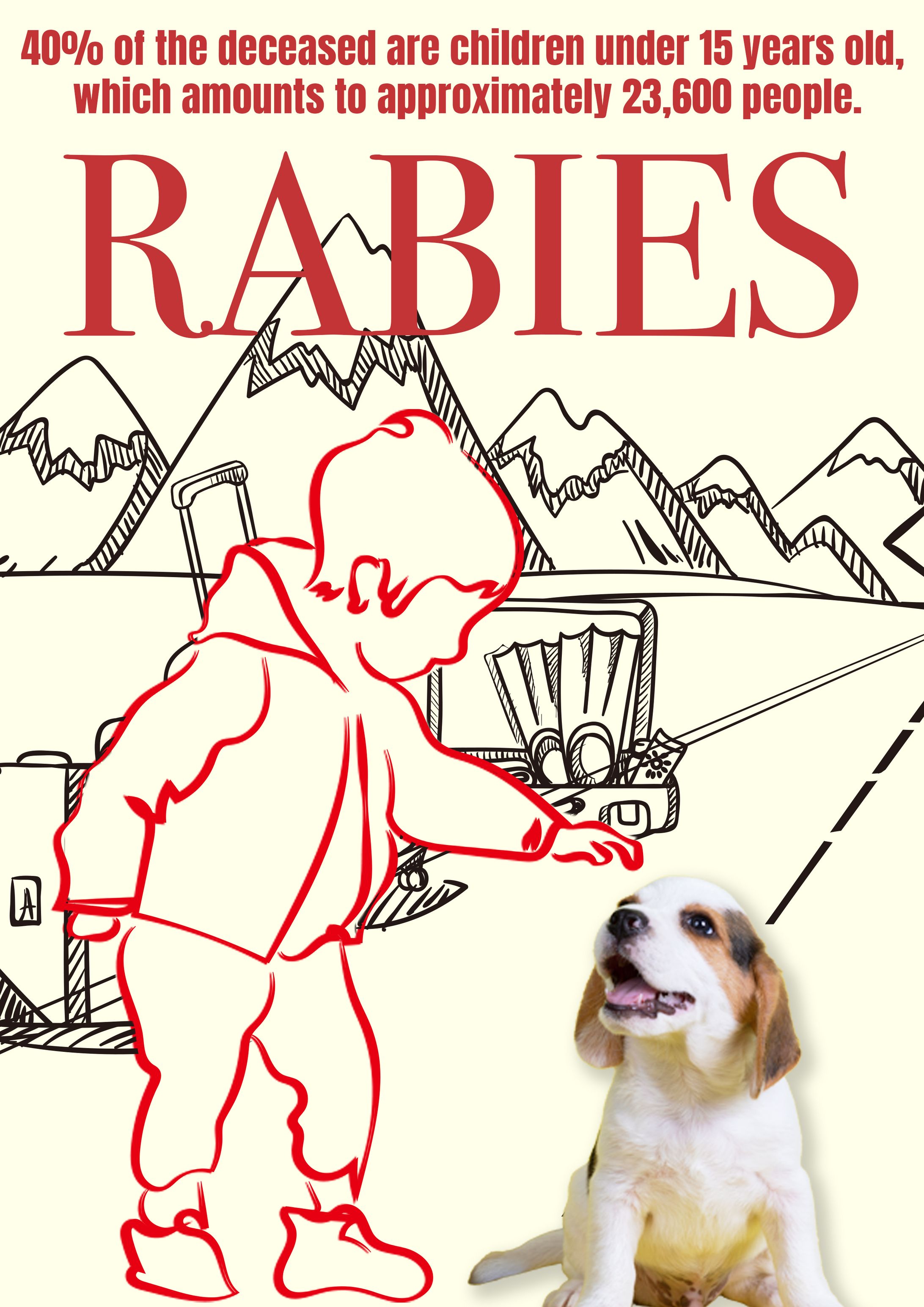 海外渡航者向け狂犬病ポスター-1