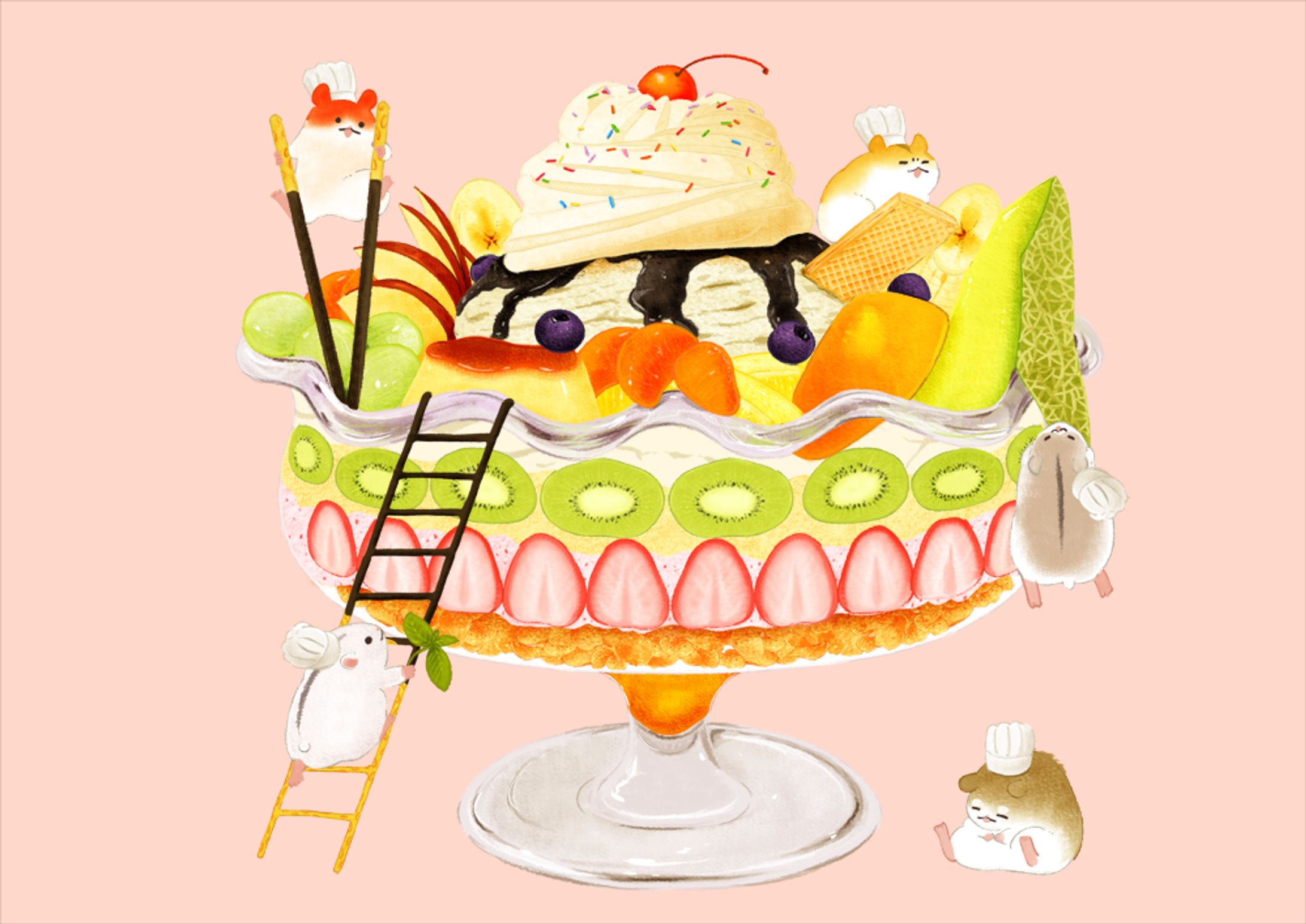 大きなパフェ-1