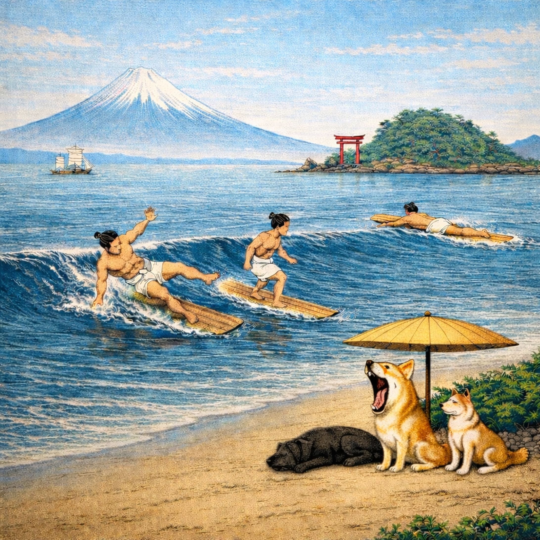 江戸 波遊び-1