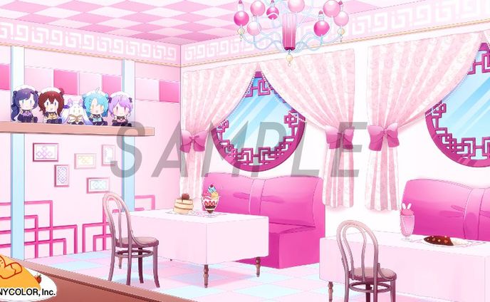 《studio Lit.》にじさんじ所属 いずれ菖蒲か杜若様「どきどきキュン！で大暴走♡」MV用背景イラスト