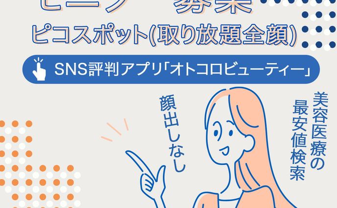 美容医療のキャンペーン広告バナー