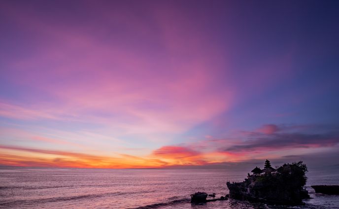pink sky