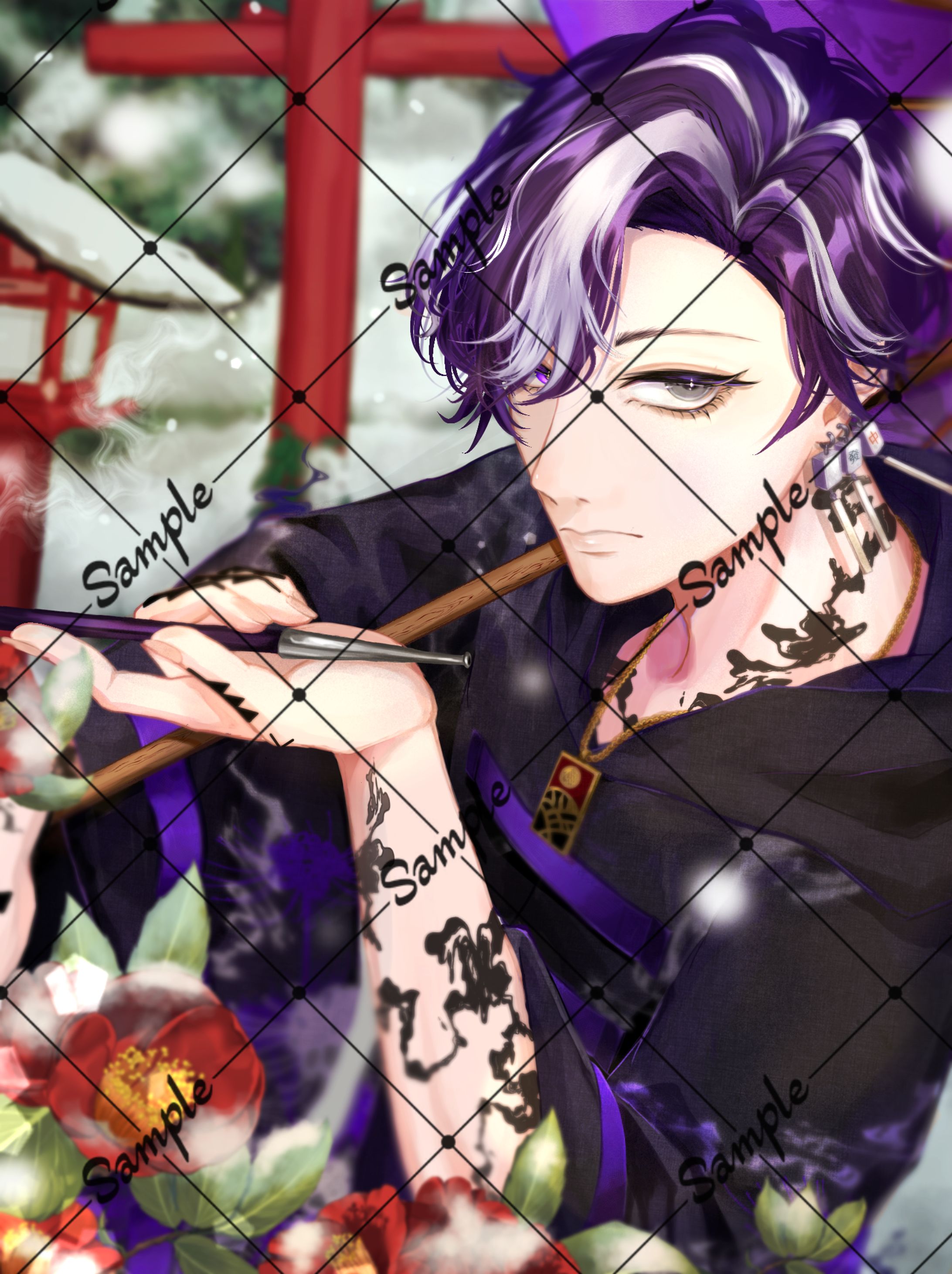 紫波 煙羅様ご依頼絵-1