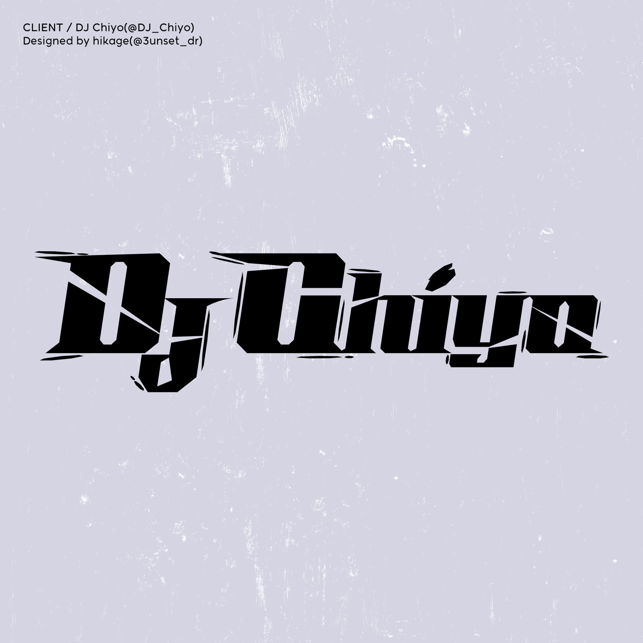 DJ Chiyo様　アーティストロゴ-1