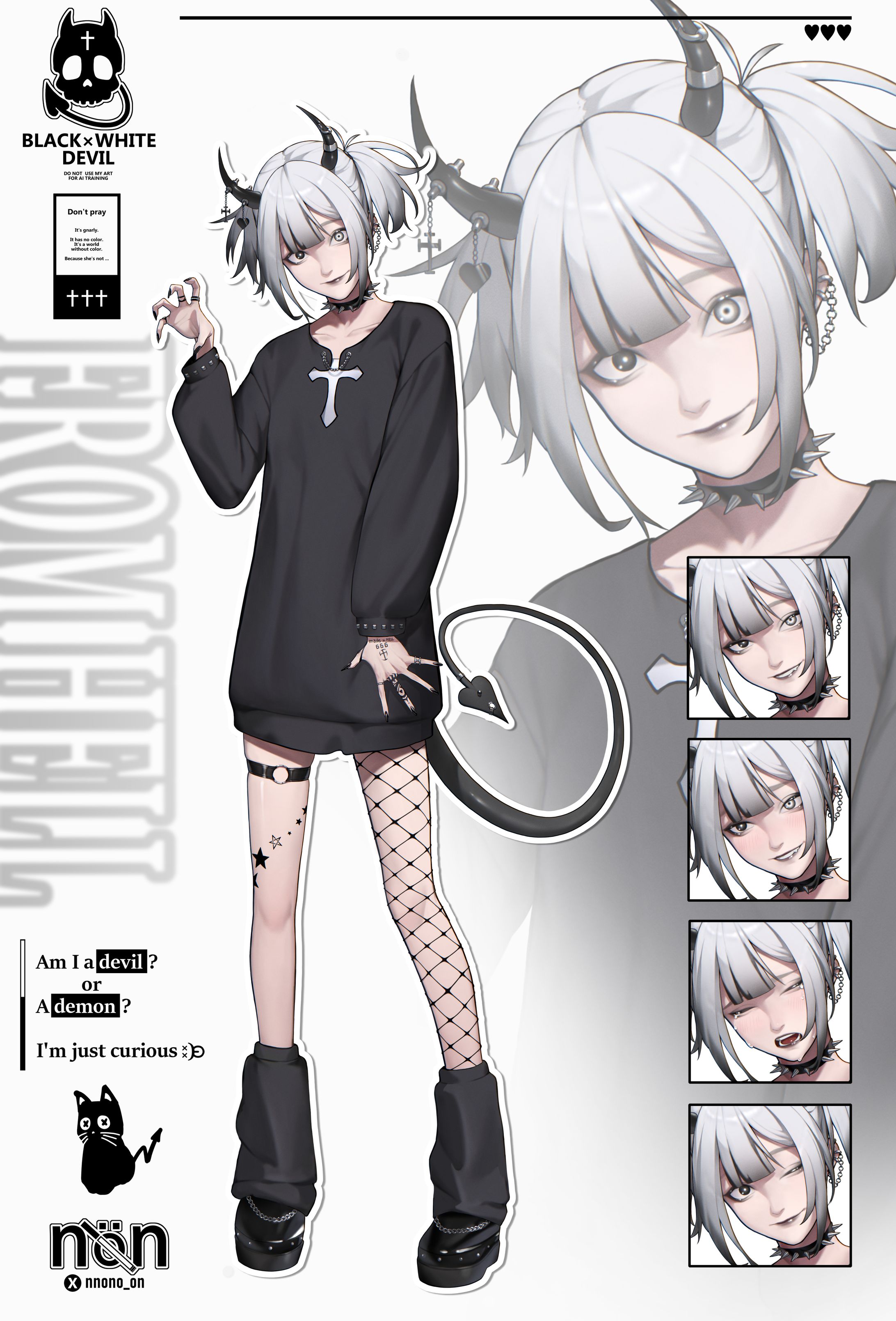 【つなぐにて販売中】OC/悪魔ちゃん-1