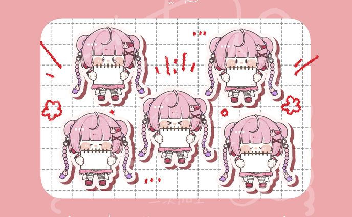 【ご依頼】量産SDイラスト/愛莉栖なの様