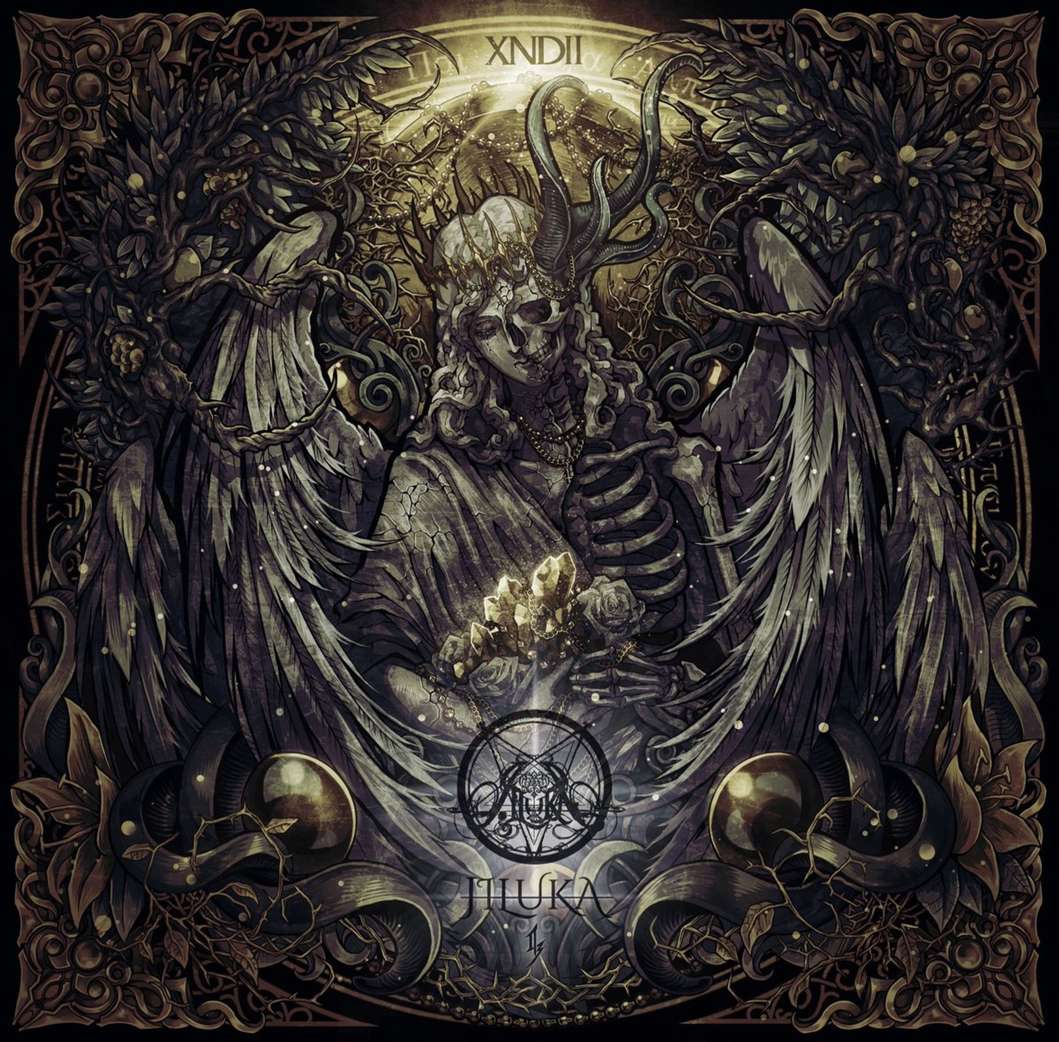 JILUKA「XNDII」CDcover illust-1