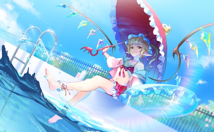 Fan art of TOHO project