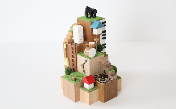 企画、立体作品