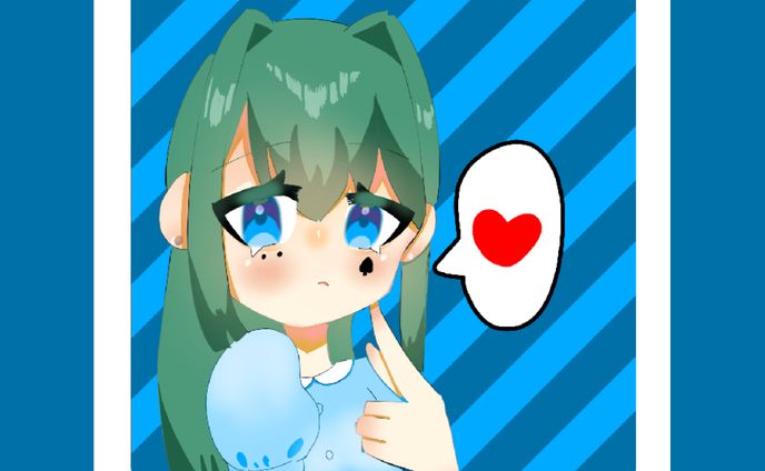 創作キャラ　結構頑張った、、、！！